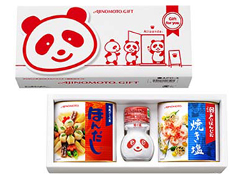 味の素のアジパンダbox入りバラエティ調味料ギフトのパッケージは捨てたくない楽しさ パッケージを売らないパッケージ屋 パッケージ松浦