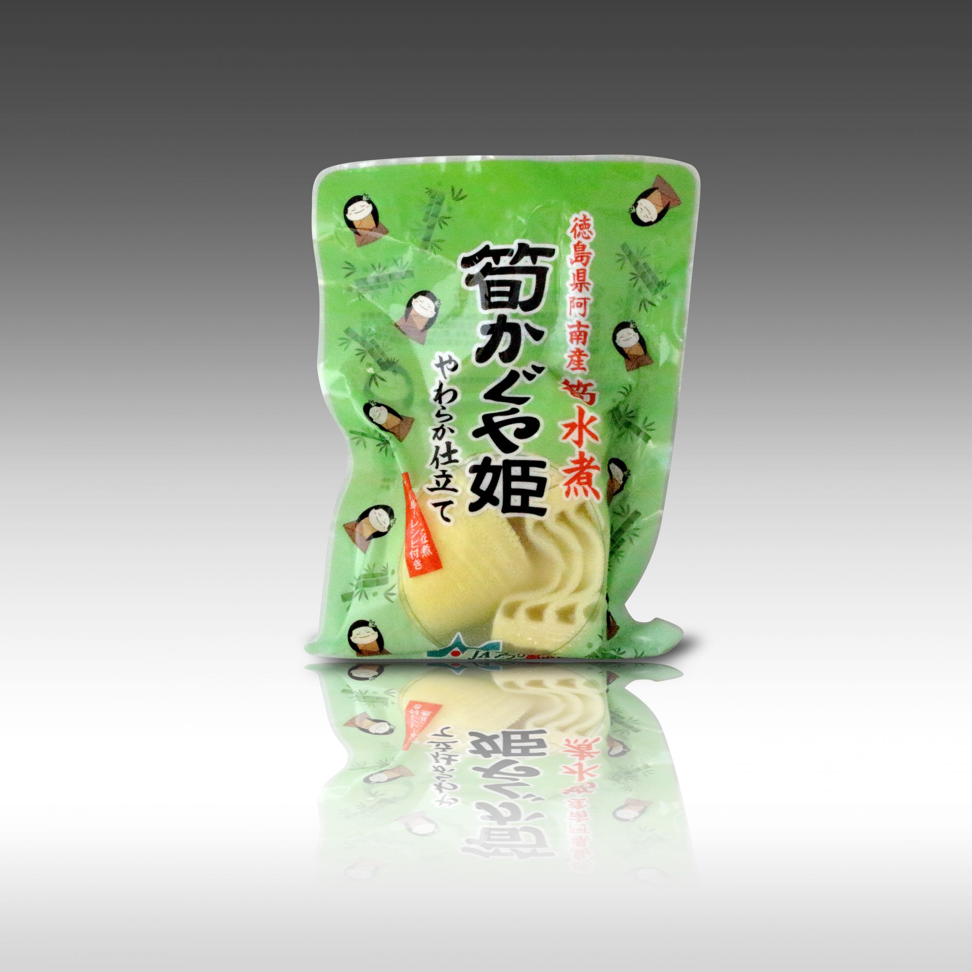 JAアグリあなん様 たけのこの水煮「筍かぐや姫」パッケージ開発