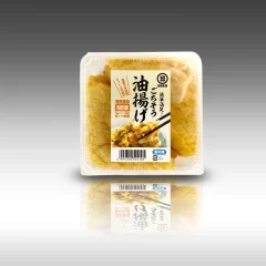 パッケージリニューアル 劇的ビフォーアフター 日置食品さんの「ごちそう油揚げ」