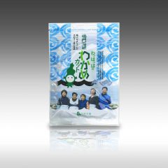 【産地、弾力、味じゃなくって、ストーリーを伝える！　阿波市場様　鳴門海峡わっはっはのカット袋パッケージ】